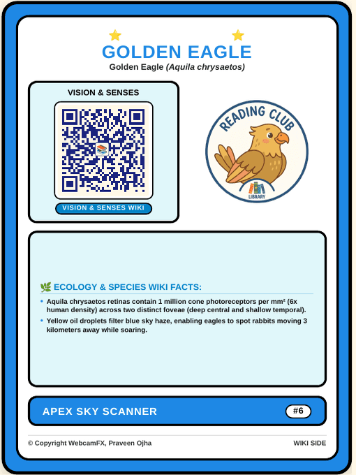 Golden Eagle QR Card Back