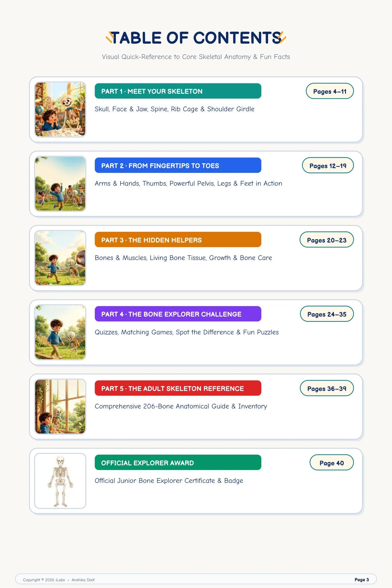 Visual Table of Contents