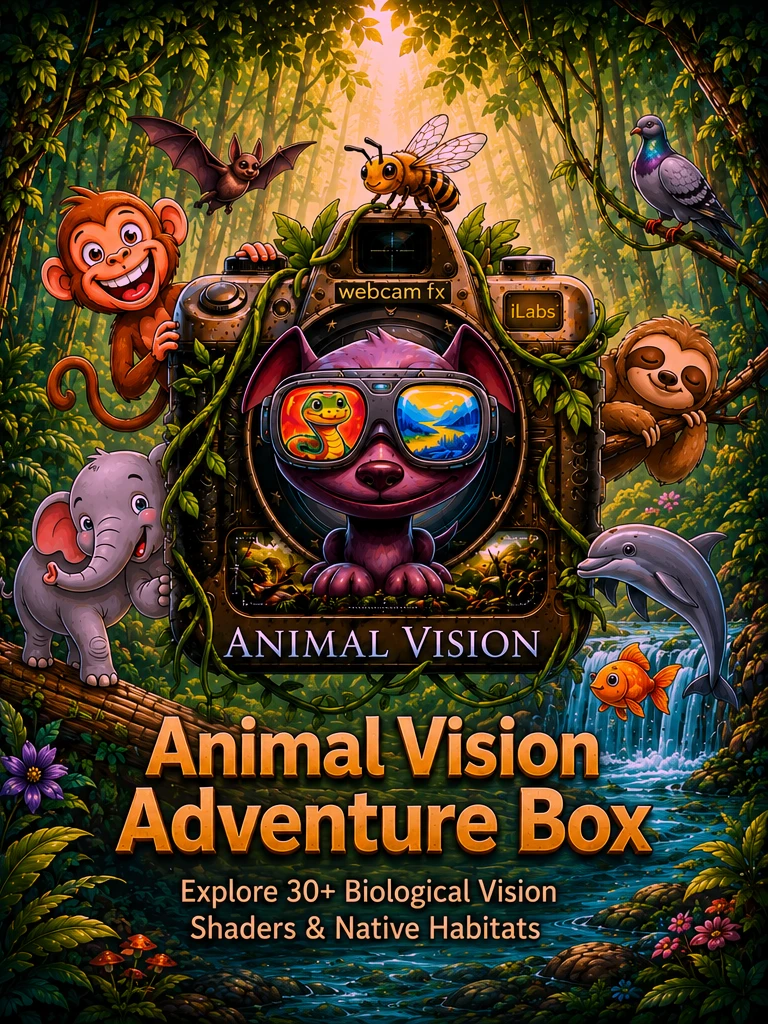 Animal Vision Adventure Field Guide Book Cover